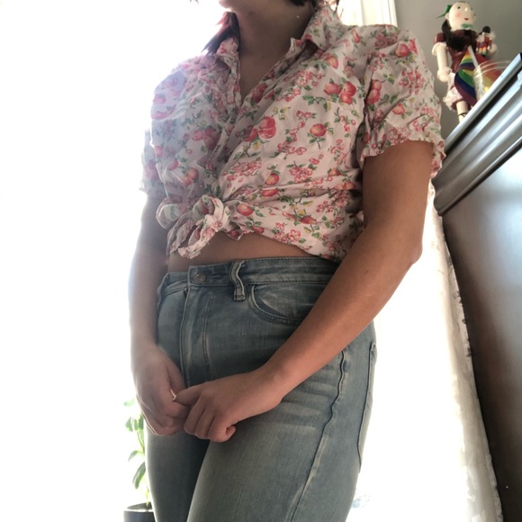 Floral Button Up - Picture 1 of 4